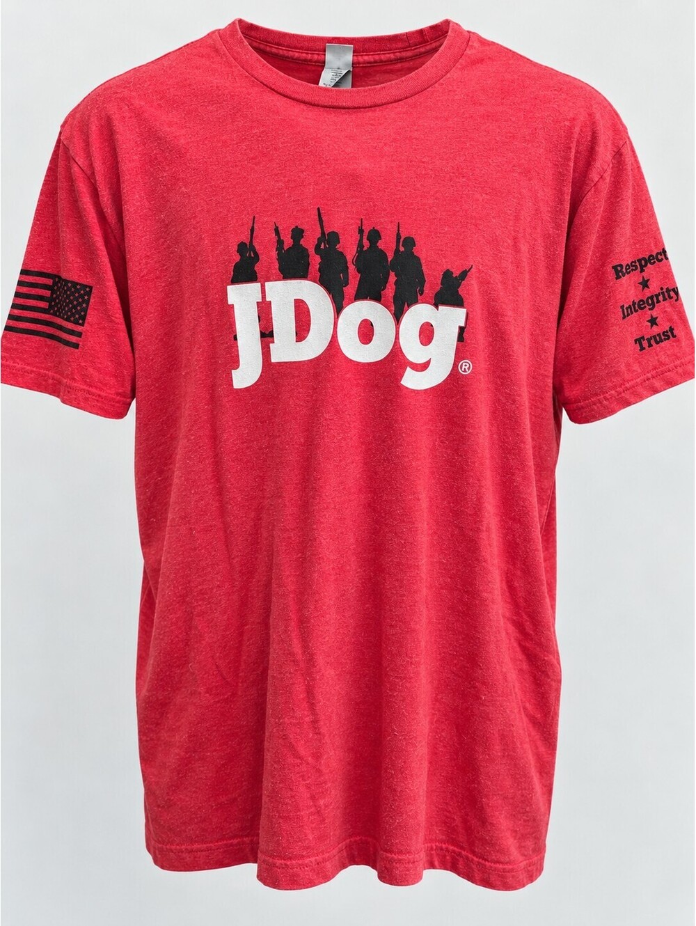 JDog RED Friday Military Support Graphic Tee Men's XL